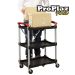 Proplaz Fold' Folding Trolley - L.430 W.670 H.850 - 75KG Load Capacity
