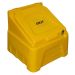 Premium Grit Bin - 200 Litre Capacity - Yellow