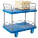 Proplaz Super Silent - Two Tier Trolley with Wire Surround L.900 W.600 H.730