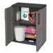 Utility Cupboard - Double Door - 1 Shelf - H.840 W.680 D.370