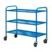 Economy Shelf Truck - 3 Tiers - Dark Blue 960.495.1100