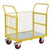 3 Sided Trucks - Yellow - Mesh Sides - H.830 W.600 D.900