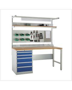 System Tek Workbenches - 1x 600mm Cabinets